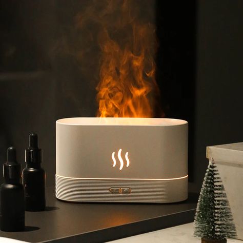 Color Glow Flame Humidifier